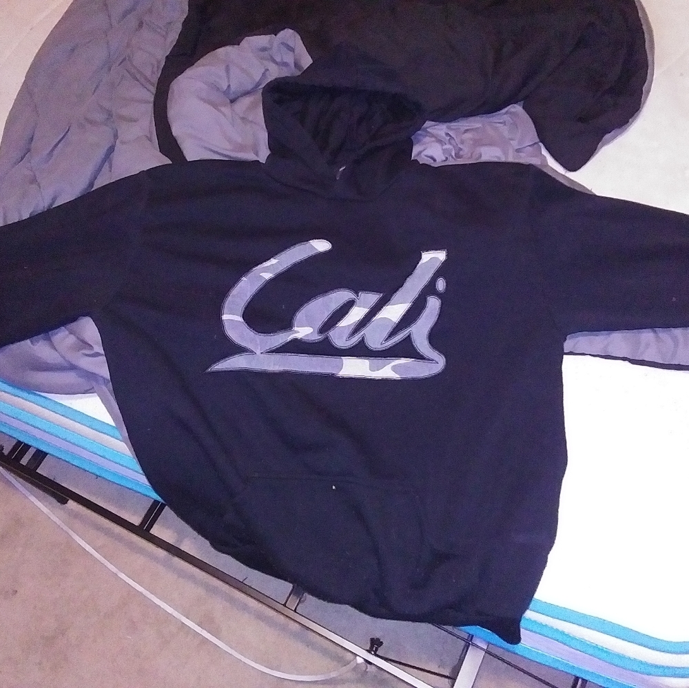 A Cali black hoodie from original delux